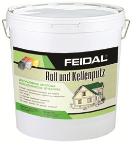 Штукатурка декоративная Roll und Kellenputz