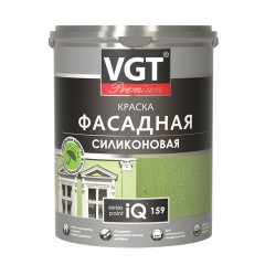 Краска ВГТ фасадная силиконовая долговечная iQ159