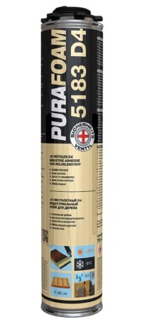 Пена монтажная для дерева Purafoam 5183 D4