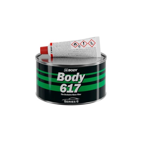 Шпатлевка с укороченным стекловолокном HB Body Proline 617