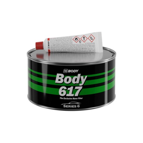 Шпатлевка с укороченным стекловолокном HB Body Proline 617