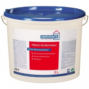 Краска лазурь с кварцевым наполнителем Remmers Historic Schlammlasur