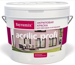 Краска фасадная акриловая Bayramix Akrylic Profi