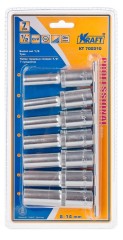Набор торцевых головок Kraft 1/2"Dr. Высокие 7 шт.