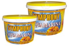 Краска акриловая влагостойкая Symphony Aqua Marina