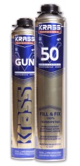 Пена монтажная Krass Professional V50 GUN универсальная