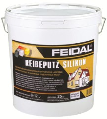 Штукатурка декоративная Feidal Silikon Reibeputz
