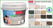 Штукатурка мраморная Bayramix EcoStone