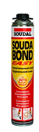 Клей-пена полиуретановый под пистолет Soudal Soudabond Easy Gun