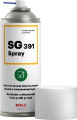 Смазка многоцелевая пластичная Efele SG-391 Spray с пищевым допуском NSF H1