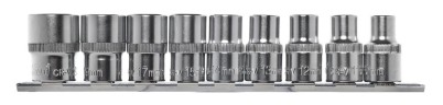 Набор торцевых головок Kraft 1/2"Dr. 9 шт.