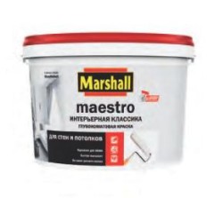 Краска для стен и потолков Marshall Maestro Интерьерная классика