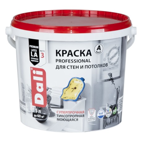 Краска для стен и потолков Dali Professional