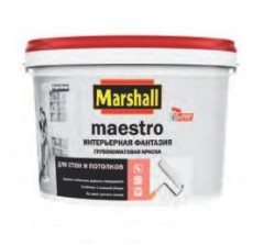 Краска для стен и потолков Marshall Maestro Интерьерная фантазия