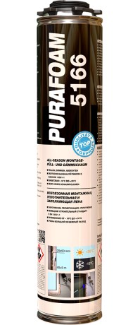 Пена монтажная всесезонная Purafoam 5166