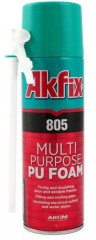 Пена полиуретановая монтажная многоцелевая Akfix 805