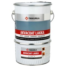 Лак эпоксидный Тиккурила Аквакоут двойнная банка