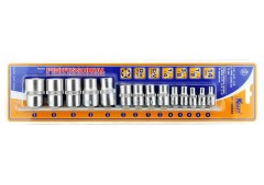 Набор головок торцевых Kraft 1/2"Dr, 3/8"Dr и 1/4"Dr E-star