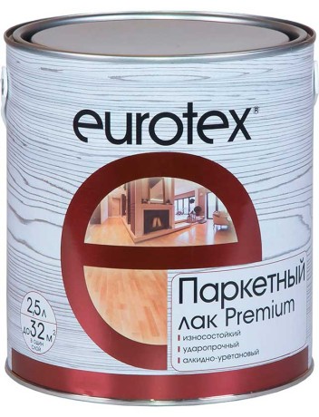 Лак паркетный Eurotex Premium