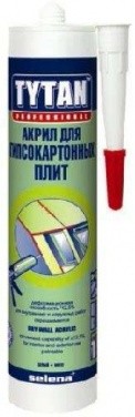 Герметик акриловый для гипсокартонных плит Tytan