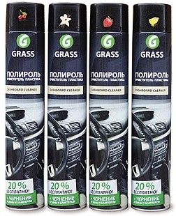 Полироль-очиститель пластика Grass Dashboard Cleaner