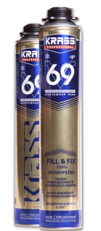 Пена монтажная Krass Professional V69