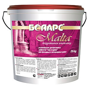 Шпаклевка декоративная Боларс Malta 100