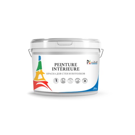 Краска матовая для стен и потолка Paritet Peinture Interieure