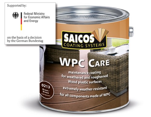 Защитная пропитка для древесины Saicos WPC Care