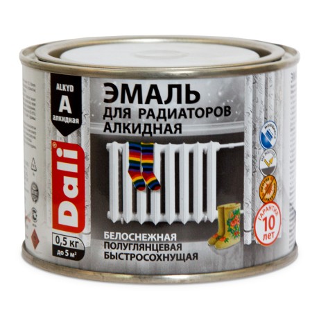 Эмаль для радиаторов алкидная Dali