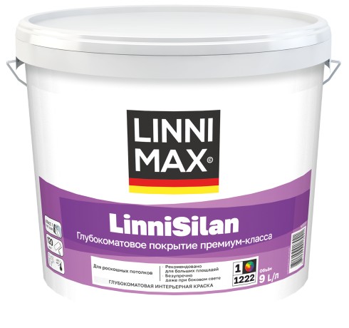 Краска интерьерная LinniMax LinniSilan