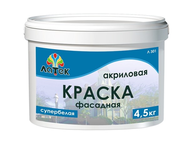 Краска фасадная Латек Л-301