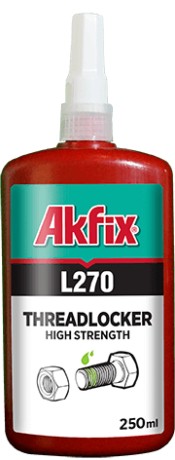 Клей-герметик анаэробный высокой прочности фиксатор резьбы Akfix L270