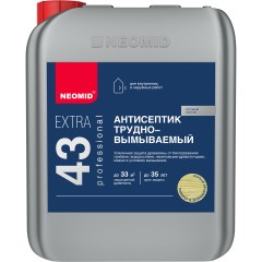 Антисептик трудновымываемый Neomid 43 Extra