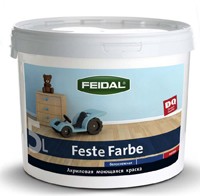 Краска моющаяся износостойкая Feidal Feste Farbe