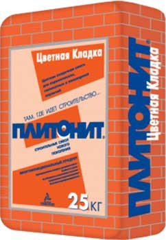 Смесь кладочная Плитонит Цветная кладка