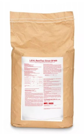 Смесь сухая ремонтная LEVL RemTixo Grout 400 SF
