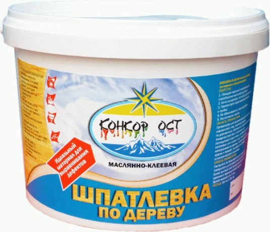 Шпатлёвка по дереву Конкорд Ост