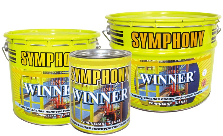 Эмаль полиуретановая универсальная Symphony Winner