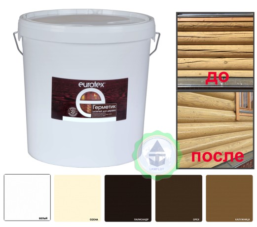 Герметик шовный для дерева Eurotex