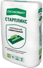 Клей для плитки и керамогранита Основит Старпликс АС11