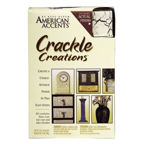 Кракелюр эффект трещин Rust-Oleum American Accents Crackle Creations