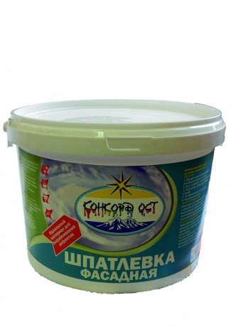 Шпатлёвка фасадная акриловая Конкорд Ост