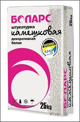 Штукатурка декоративная камешковая Боларс Оптима