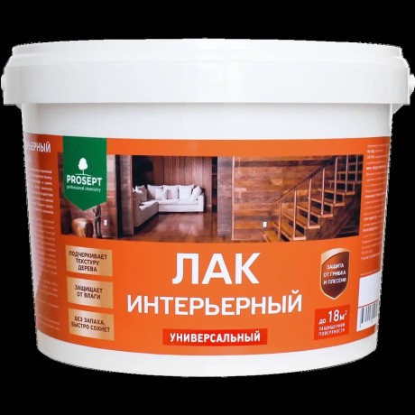 Лак акриловый Prosept Интерьерный