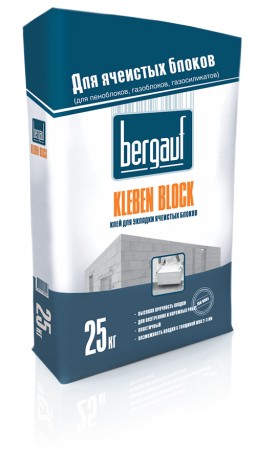Клей для ячеистых блоков Bergauf Kleben Block Winter