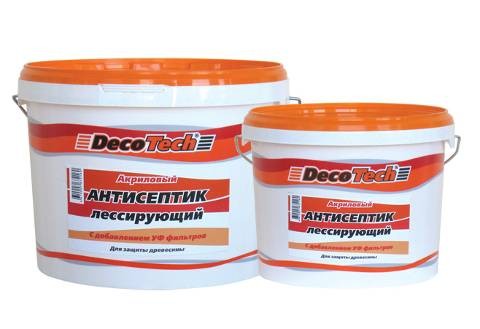 Антисептик лессирующий DecoTech