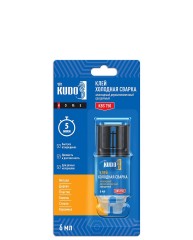 Клей эпоксидный двухкомпонентный холодная сварка Kudo
