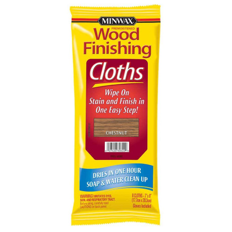 Салфетки Minwax Wood Finishing Cloths