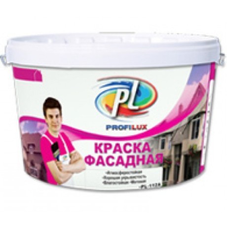 Краска для фасадных и внутренних работ Профилюкс PL-112A